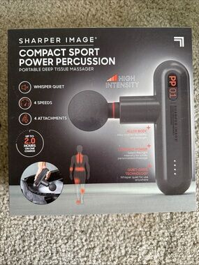 Sharper Image Compact Sport Power Percussion Massager